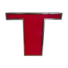 Vintage LED letter "T"