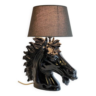 Lampe cheval années 80 par codico strasbourg