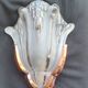 Art Deco Ezan corner wall lamp France by Jean Gauthier