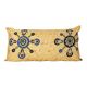 Vintage embroidered cushion cover 109x58 cm