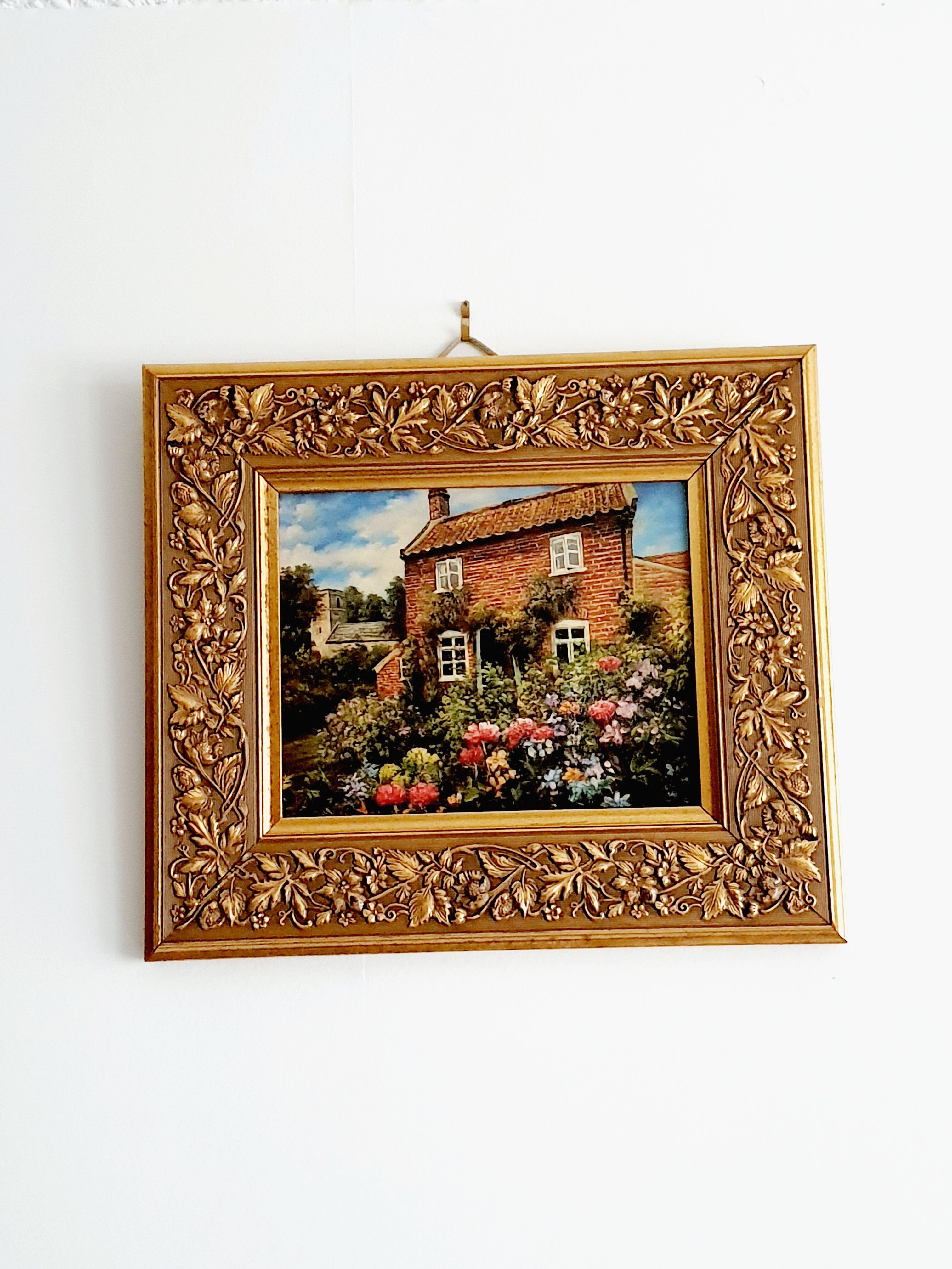 Oil on English house wood