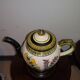 Henriot Quimper France teapot entirely hand decorated Brittany
