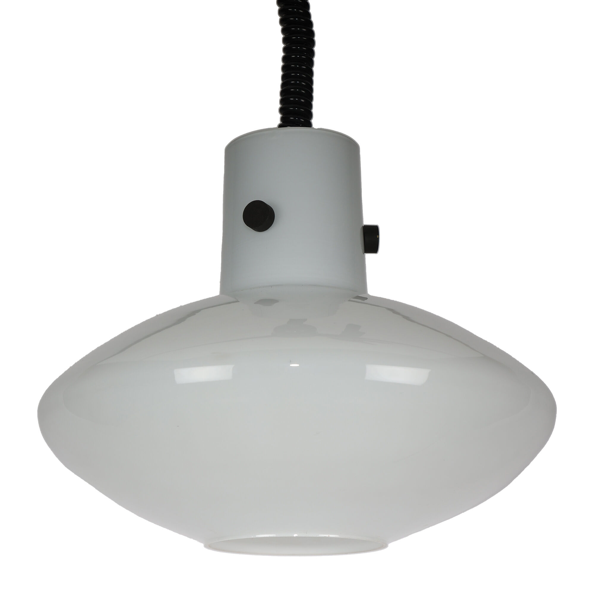 White limburg glas ufo pendant lamp
