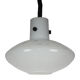 White limburg glas ufo pendant lamp