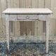 Beech desk table from the 1950s