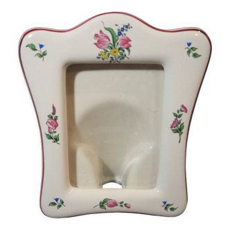 Photo frame louis xv – collection reverbere – faïence lunéville france kg