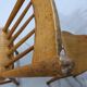 Set of 6 Antique Rustic Wooden Dining Chairs 1900
