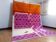 Azilal style rug in violet - coloured rug - handmade Moroccan rug - 286x210 cm