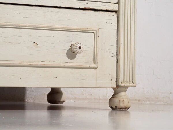 Antique white chest of drawers (c.1920) #40