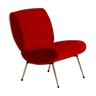 Fauteuil chauffeuse pelfran vintage 1960