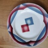 Set of three vintage deep plates