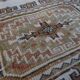 Vintage Turkish hallway rug 133x377 cm