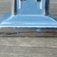 Empty pocket glazed ceramic blue column shape art deco 20s/30s
