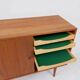 Danish sliding door cabinet by Kai Kristiansen, 1960s
