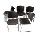 Set of 12 Max Stacker chairs