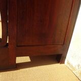 Very old walnut chest of drawers.