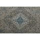 1970s Vintage Persian Handknotted Wool Brown Oversize Area Rug 290x358