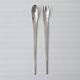 Arne Jacobsen salad servers for Georg Jensen 1970