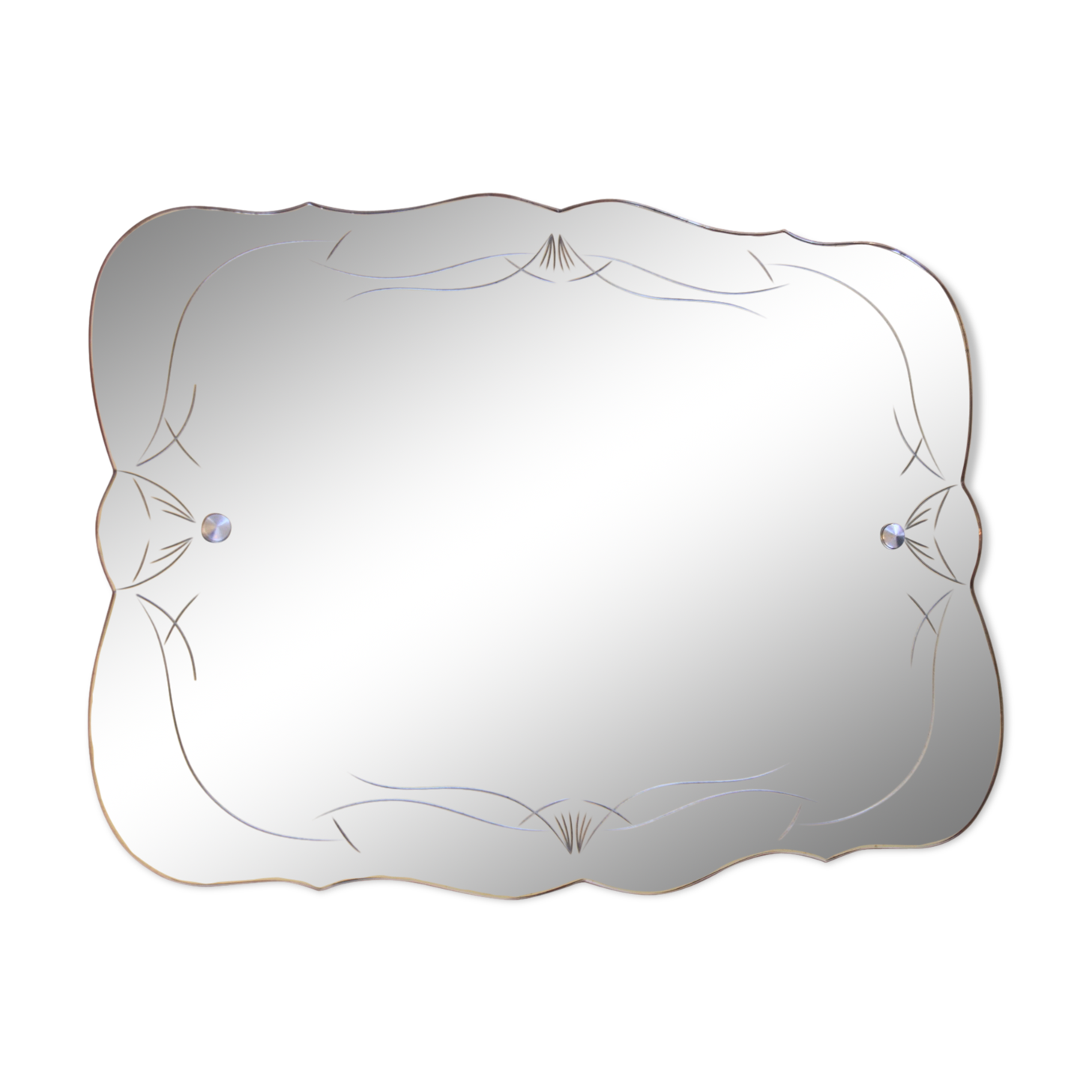 Mirror 40s art deco - 66x50cm