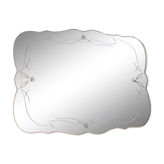 Mirror 40s art deco - 66x50cm