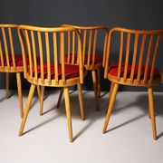 Mid century Dining Chairs by Antonín Šuman, 1960s, Set of 4