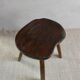 Solid wood stool, folk art