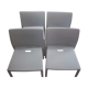 Set of 4 chairs thermo formed Jasper Morrison "Air Chair" Italy Seventies