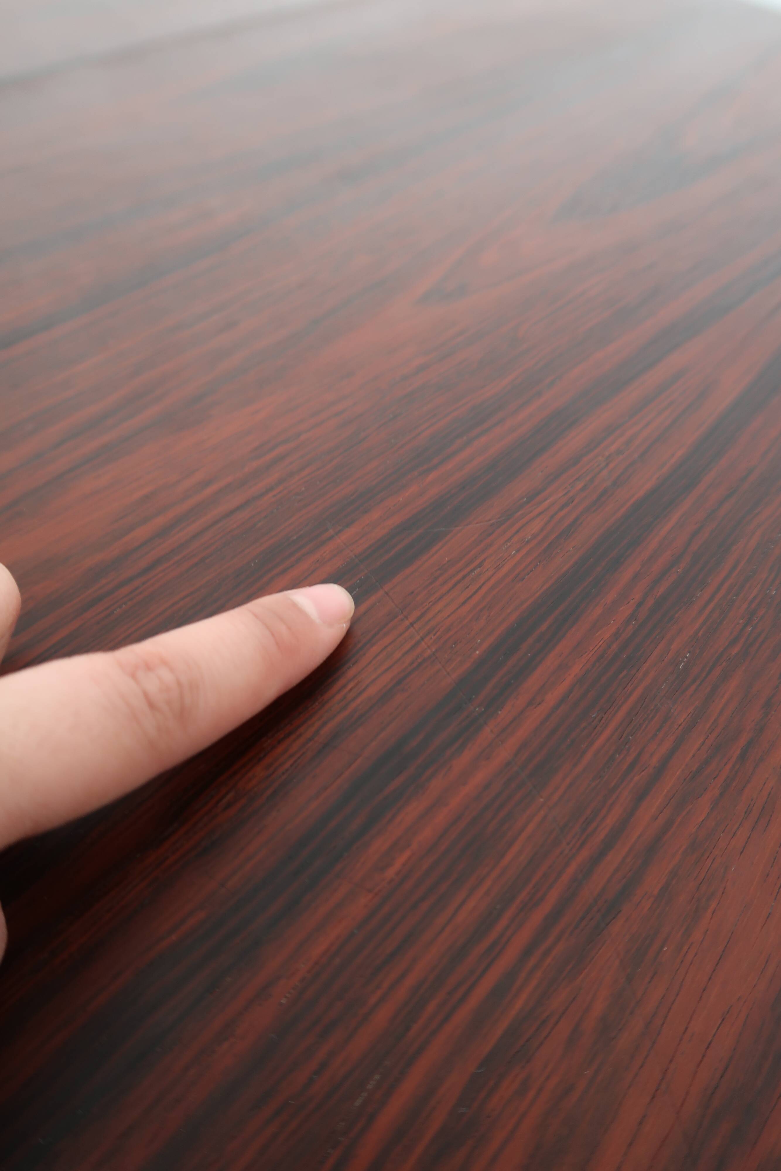 Round table extendable rosewood