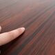 Round table extendable rosewood