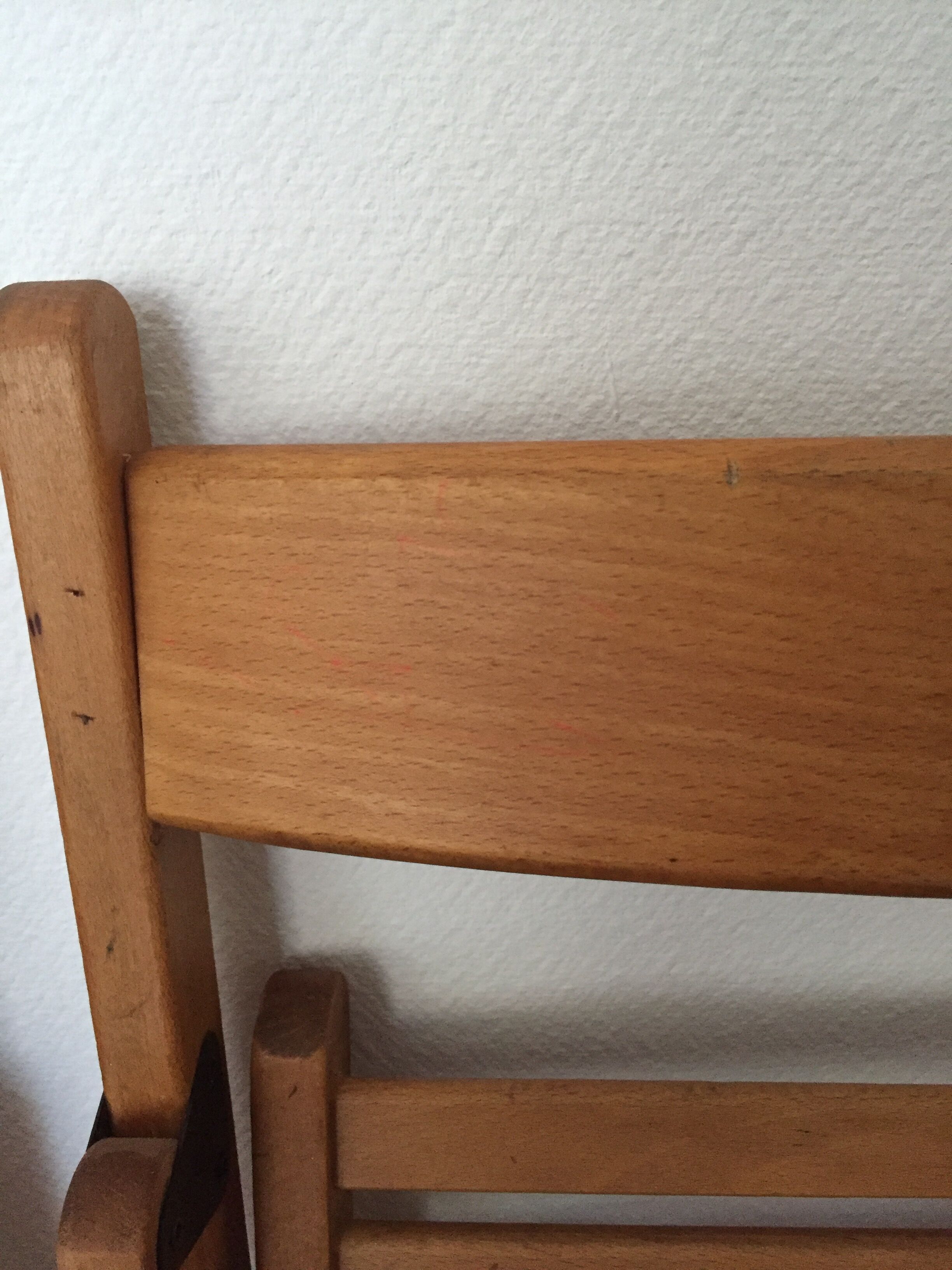 2 folding wooden chairs