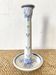 Ceramic candle holder with floral decoration, Brittany