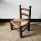 Children's straw chair