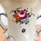 Antique vase in Italian ceramic with polychrome decoration.