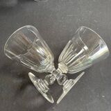 6 Baccarat water glasses