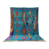 Tapis berbère en laine naturelle 2.5 x 1.5 m