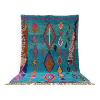 Berber rug in natural wool 2.5 x 1.5 m