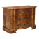Canterano baroque en noyer et loupe de noyer