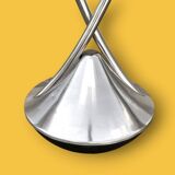 Antique Metawa chrome pedestal ashtray – tumbler style