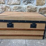 19th century travel trunk