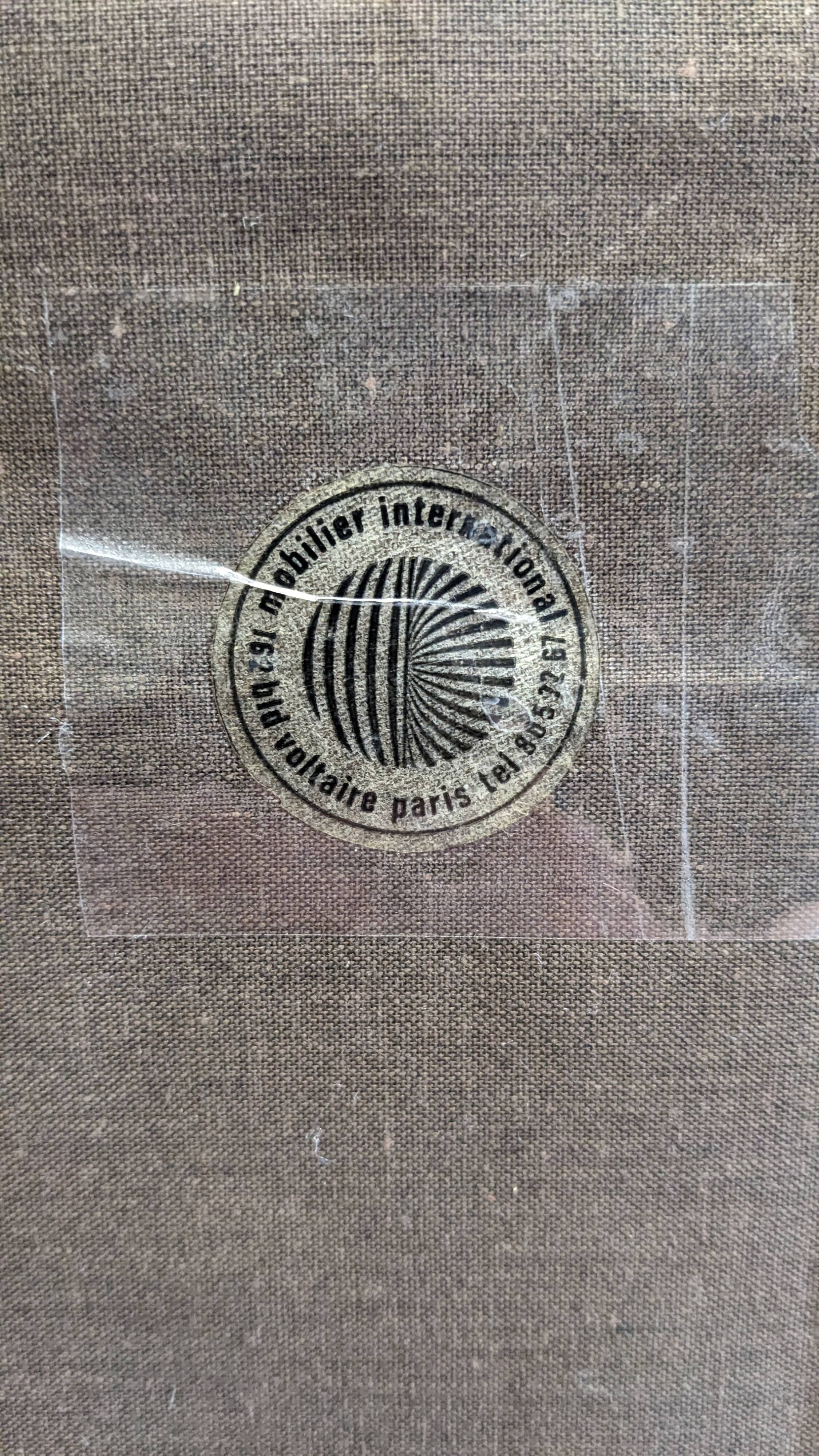 Chauffeuse de Tito Agnoli pour Mobilier International, Italie vers 1970