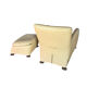 "Loge" armchairs & ottoman by Gérard Van den Berg for Montis, 1980s