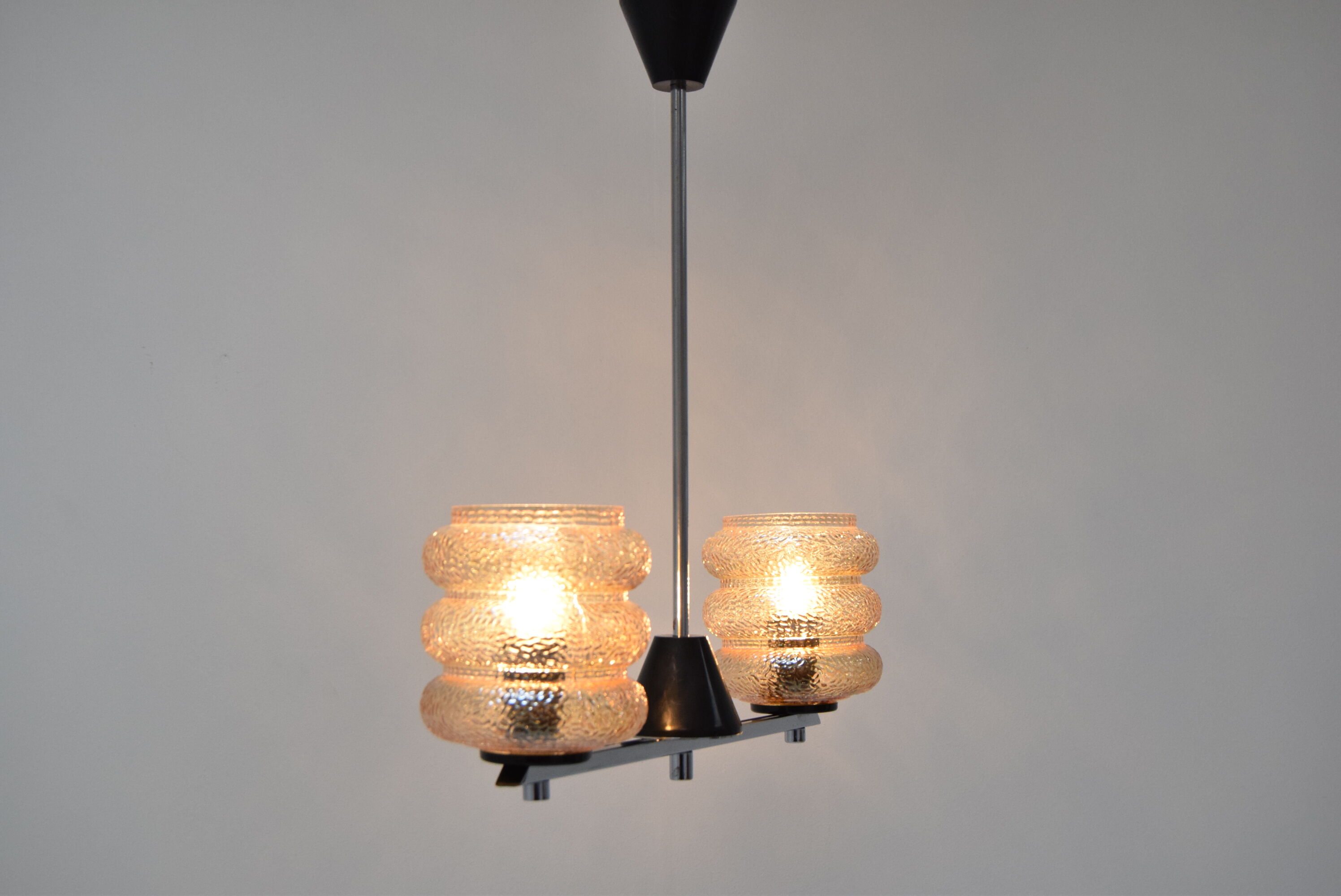 Mid-century Chandelier,Czechoslovakia,1960's.