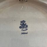 Plat faïence delfts blauw chemkefa holland