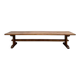 Monastery table in solid oak, 350 cm, circa 1900.