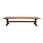 Table de monastère en chêne massif, vers 1900
