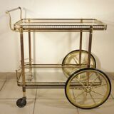 Mobile trolley - golden bar