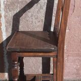 Lorraine chair. (Solid wood, 19th century)