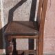 Chaise Lorraine. (Bois massif, 19ème siècle)