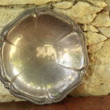 Plat argenté vintage