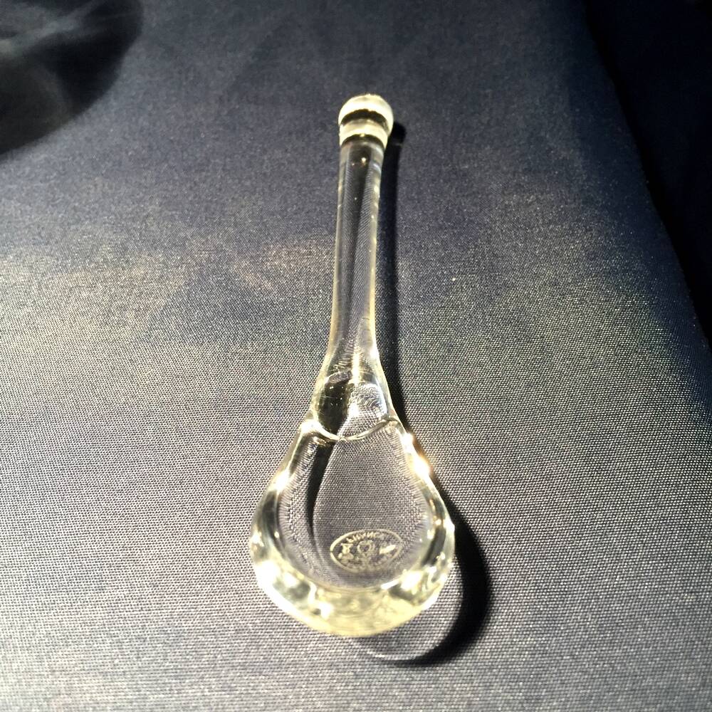 Baccarat crystal mustard pan harcourt missouri model tableware condiment